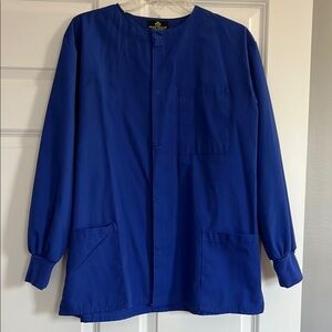 Navy blue scrub Jacket